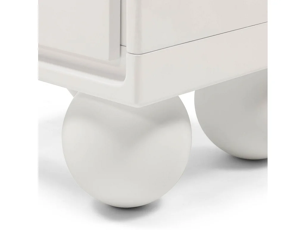 Nachttisch 45x40x60 cm weiß Nori