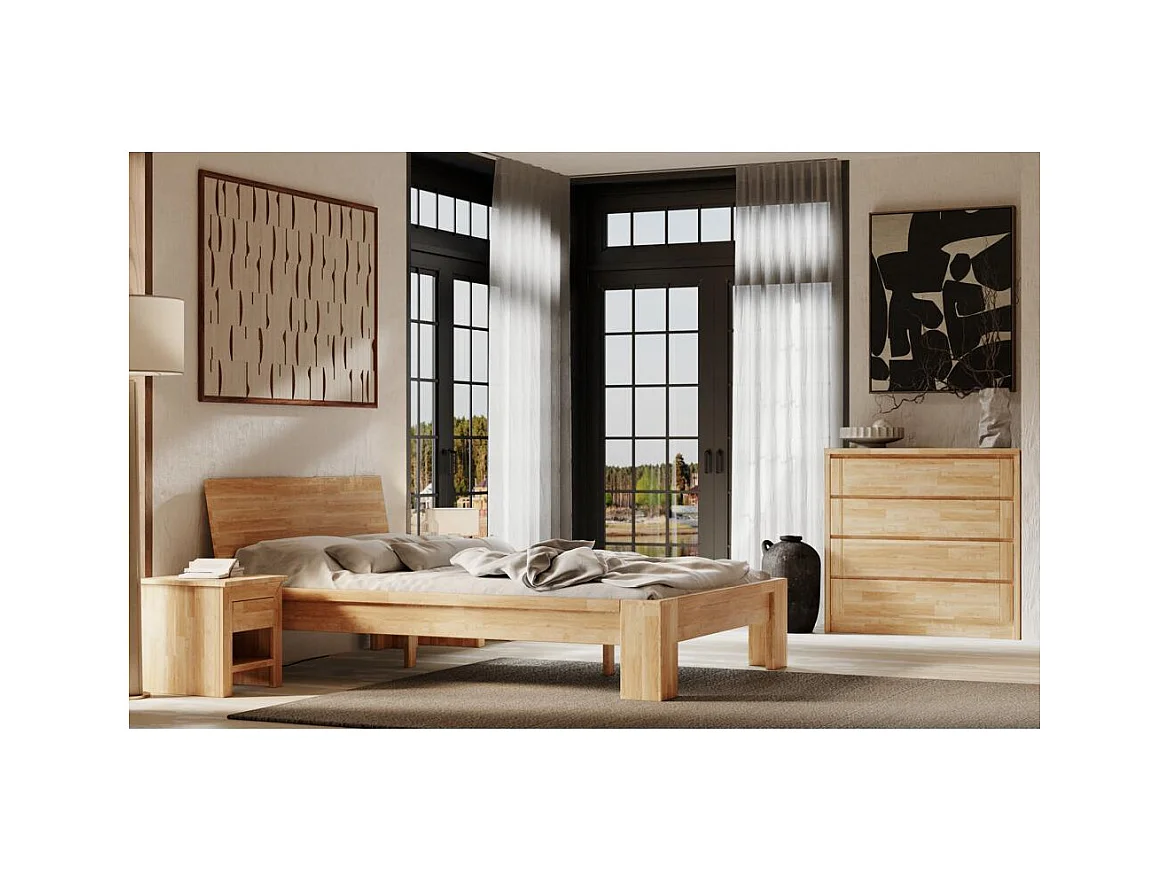 Nachttisch 0,45x0,465x0,45 m geölte Eiche Verona