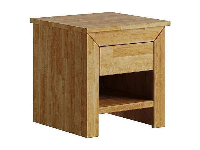 Nachtkastje 0,45x0,465x0,45 m olie eiken Verona