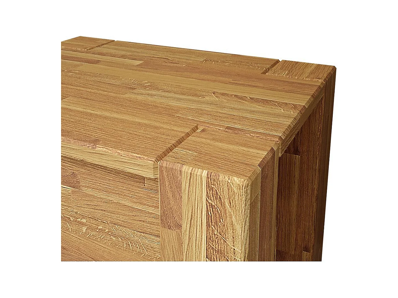 Nachttisch 0,45x0,43x0,35 m geölte Eiche Aruba