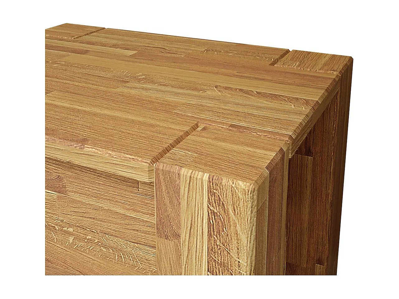 Mesa de cabeceira 0,45x0,43x0,35 m Carvalho óleo Aruba