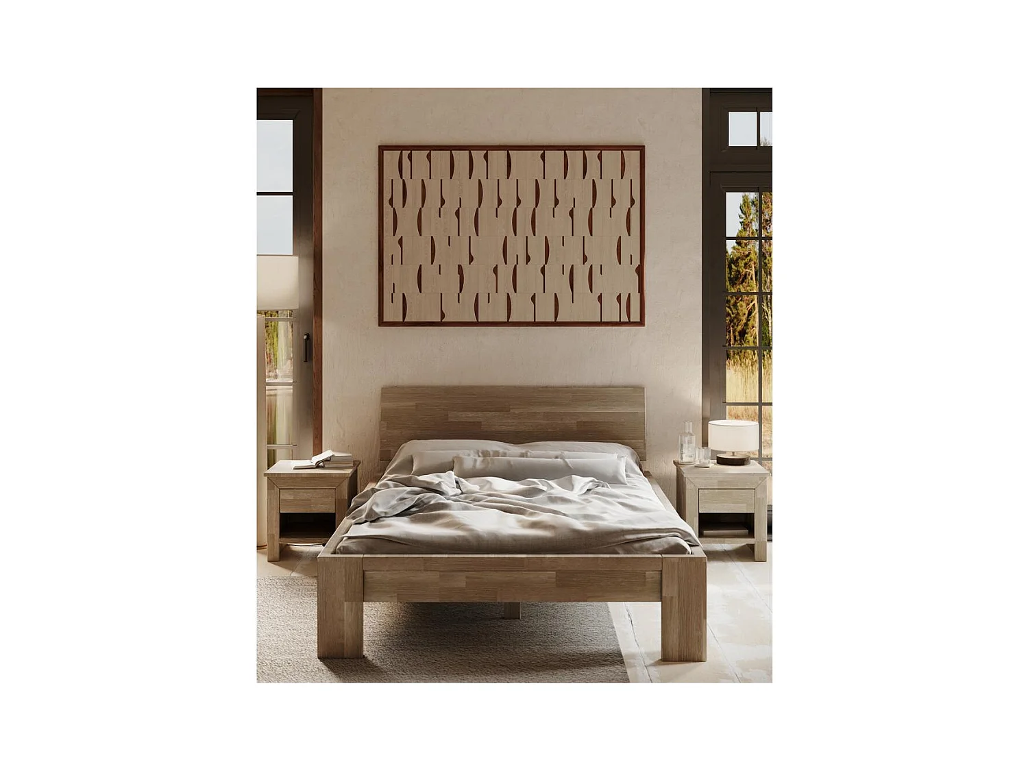 Nachttisch 45x46x45 cm Sonoma-Eiche Verona Sonoma-Eiche