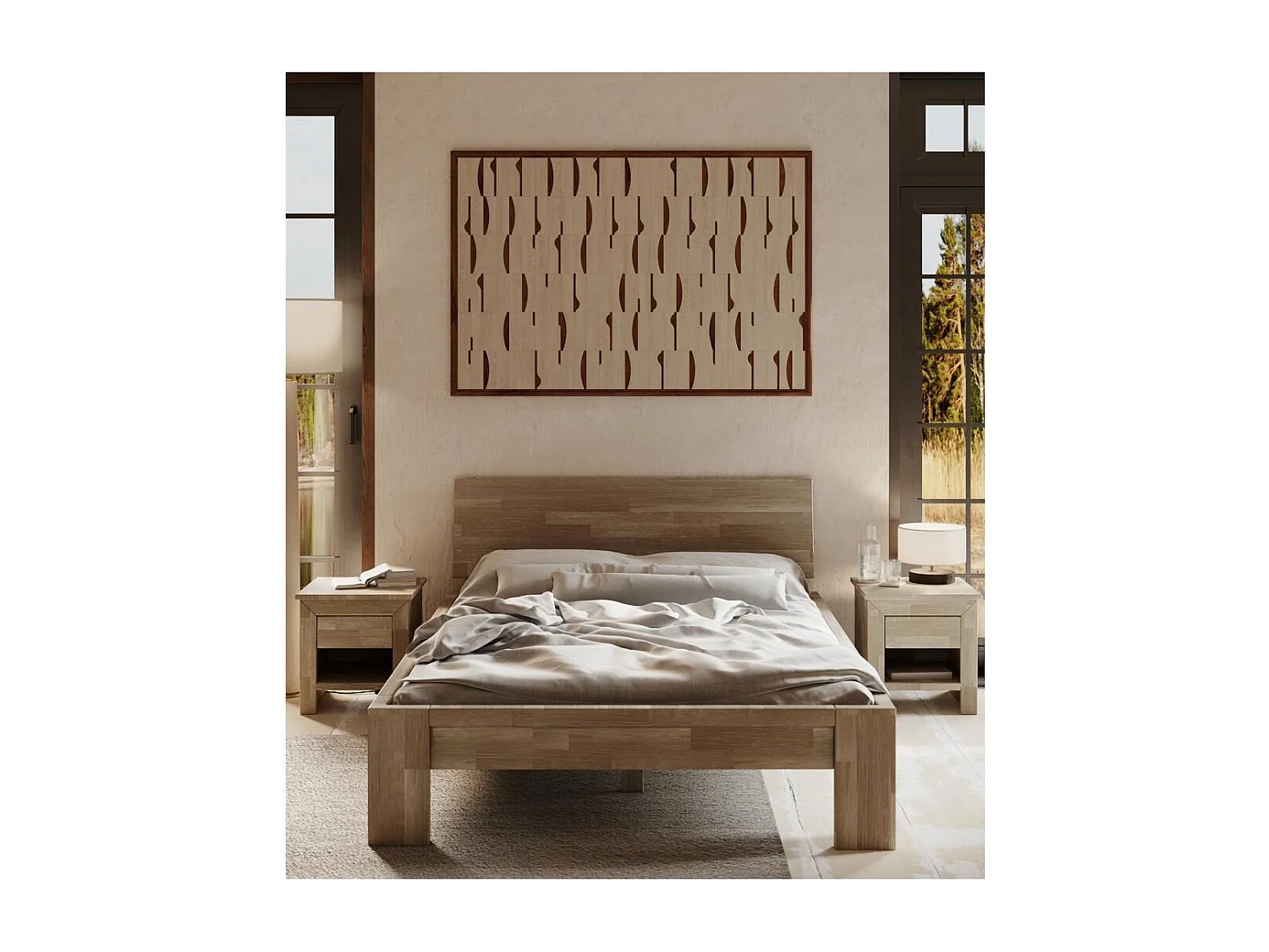 Nachtkastje 45x46x45 cm Sonoma eik Verona Sonoma eik