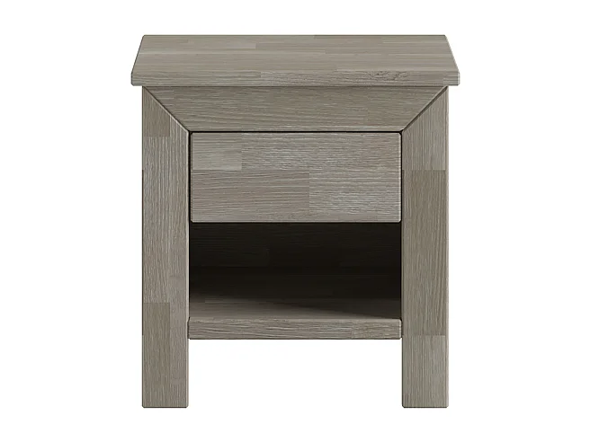 Mesa de noche 45x46x45 cm roble Sonoma Verona roble Sonoma