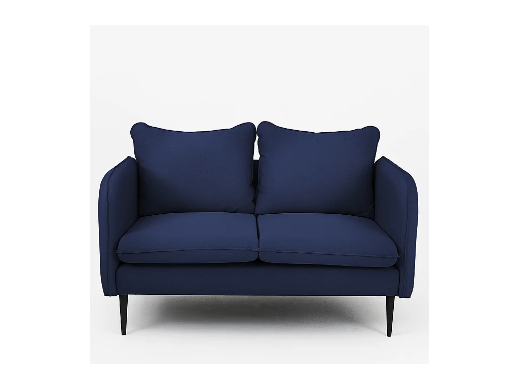 Sofa 89x145x90 cm schwarz Posh