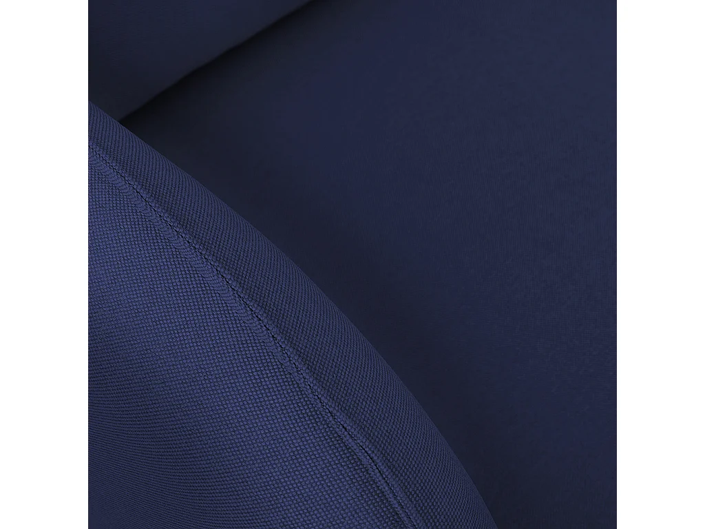 Bank 89x145x90 cm zwart Posh