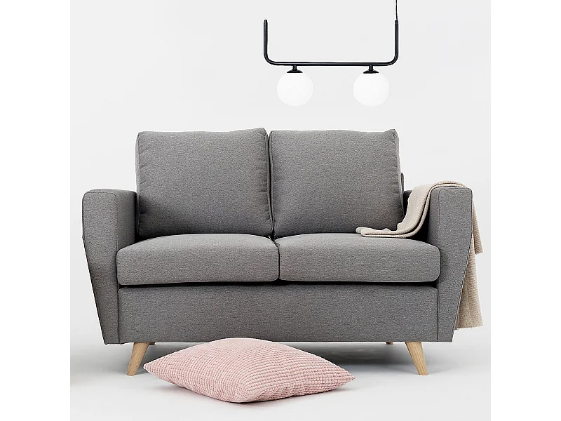 Sofá 0,9x1,34x0,86 m aço amante