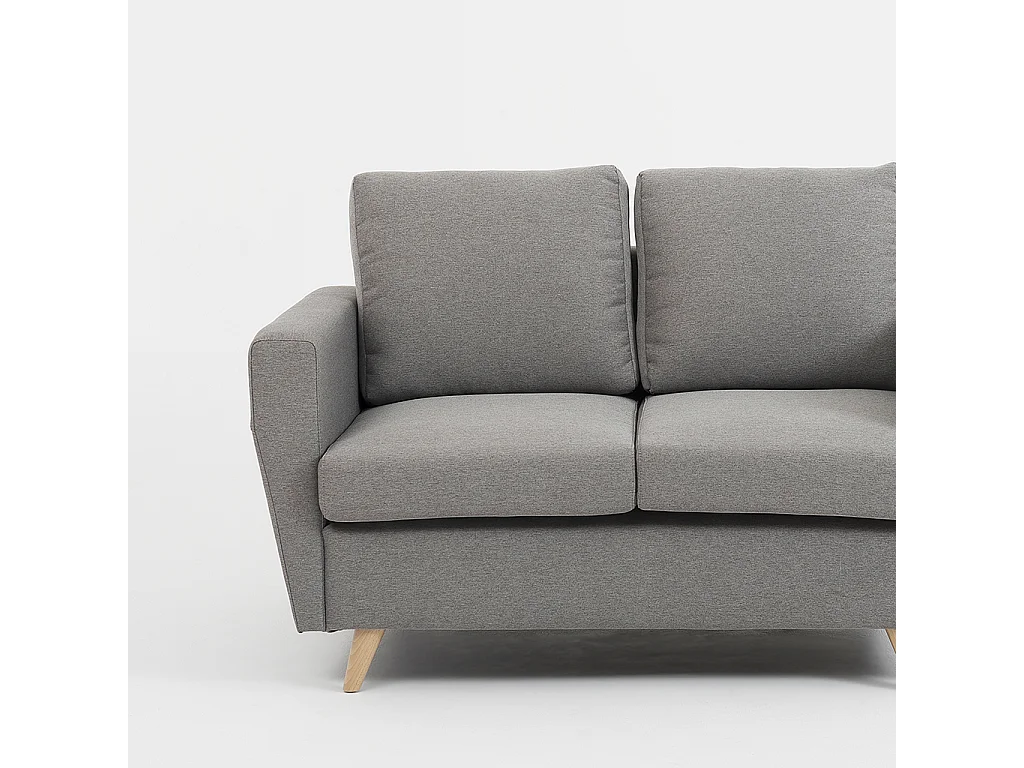 Sofá 0.9x1.34x0.86 m amante del acero