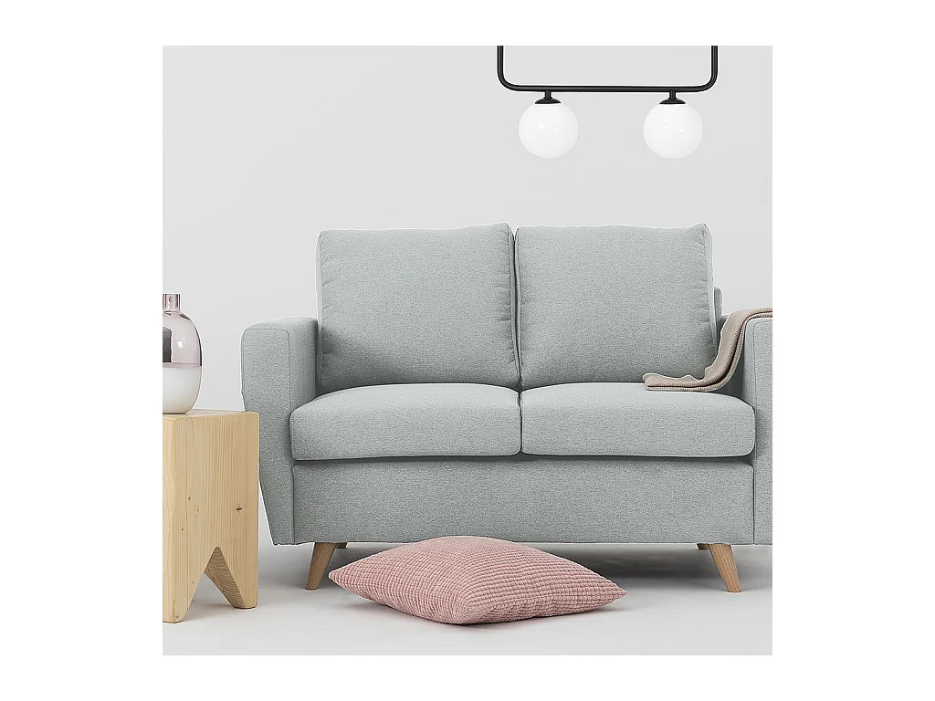 Bank 0,9x1,34x0,86 m Grijs lover