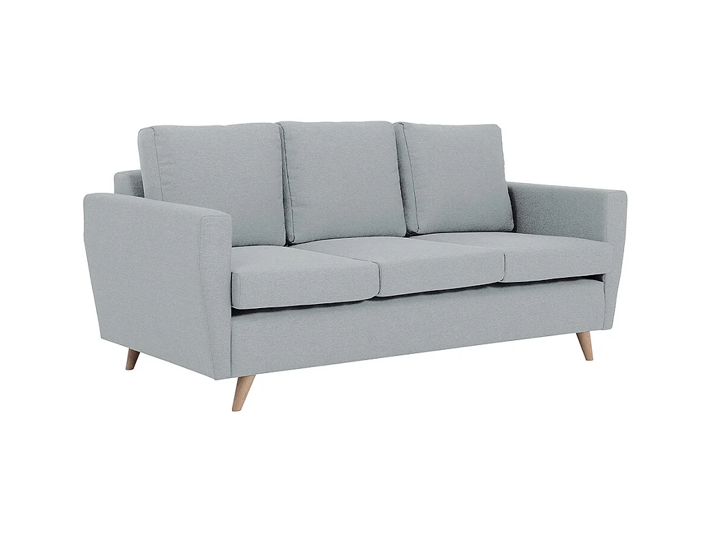 Sofa 90x189x86 cm grau Lover