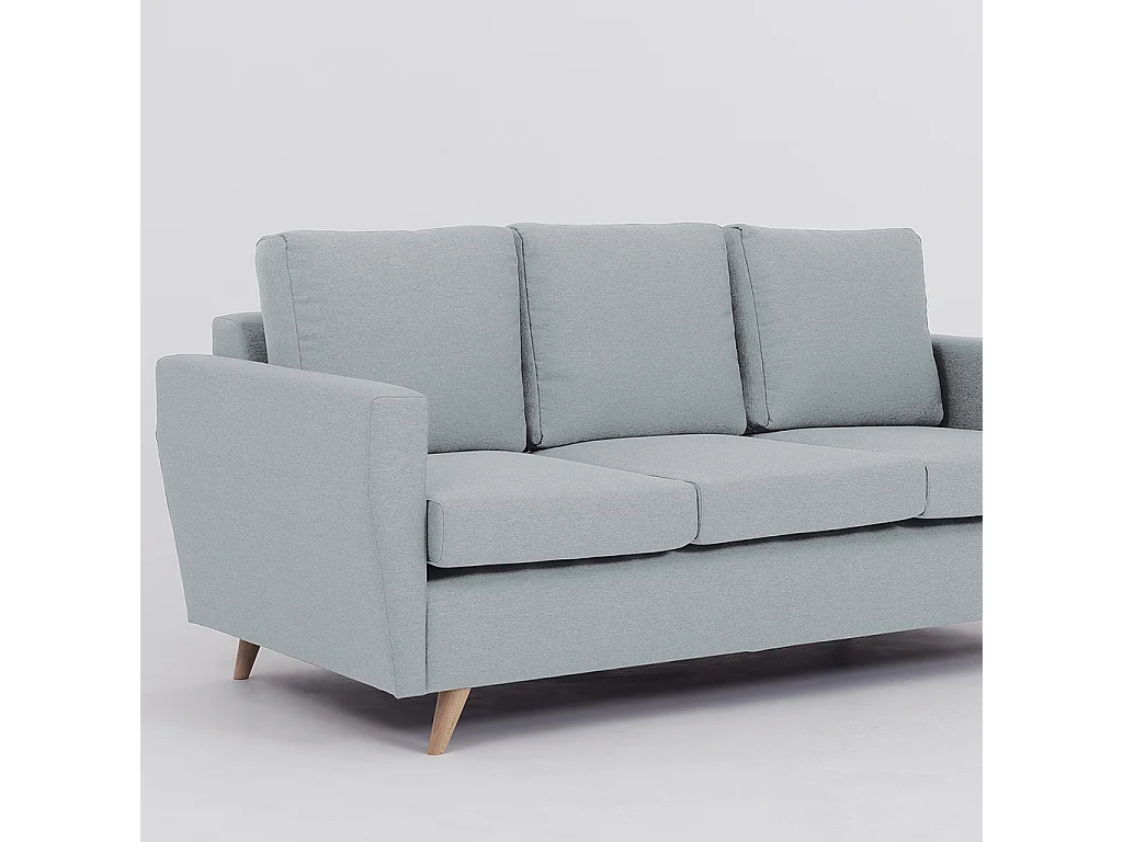 Bank 90x189x86 cm grijs Lover