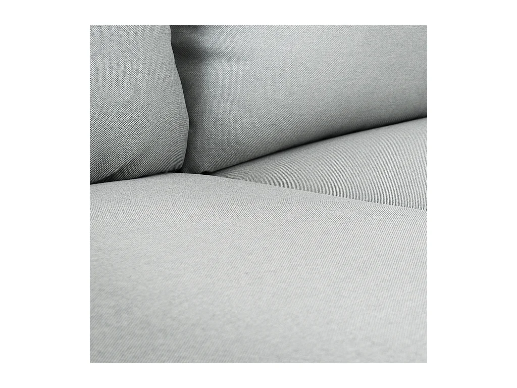 Sofa 89x205x90 cm schwarz Posh