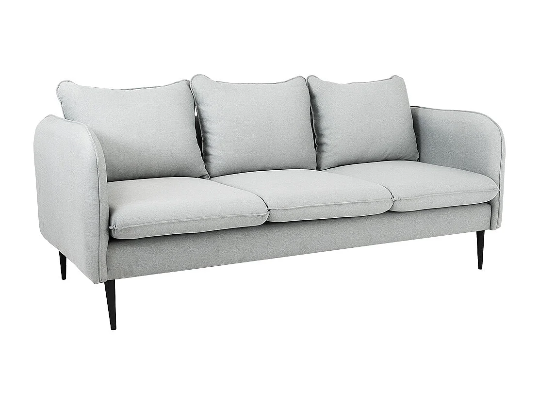 Sofá 89x205x90 cm preto Posh