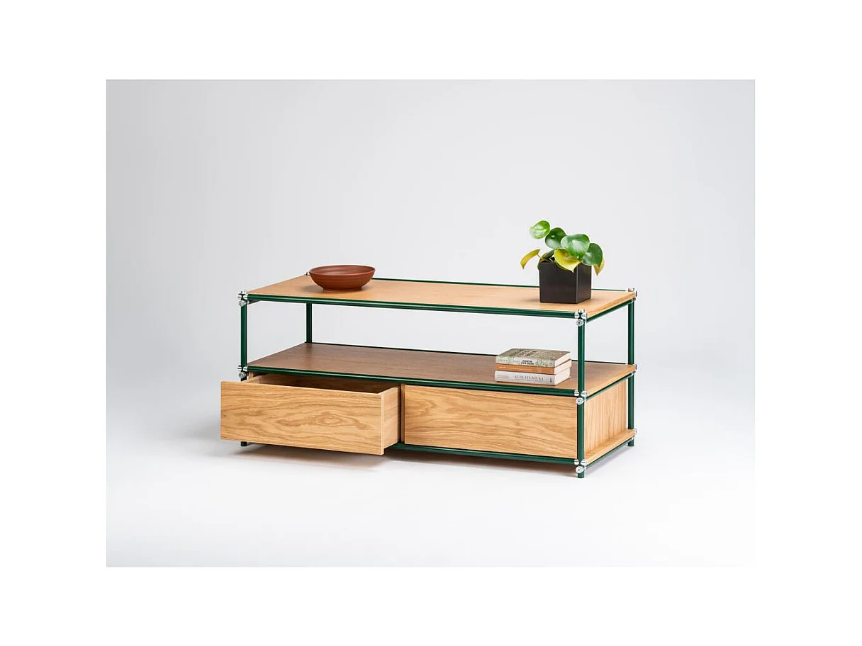 RTV-Tisch 0,5x1,3x0,53 m grün Skardu H3 Flex