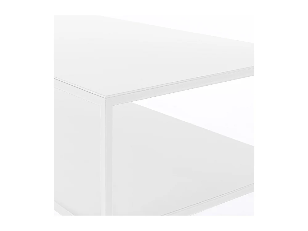Konsole 100x35x75 cm weiß Tensio2Floormetal