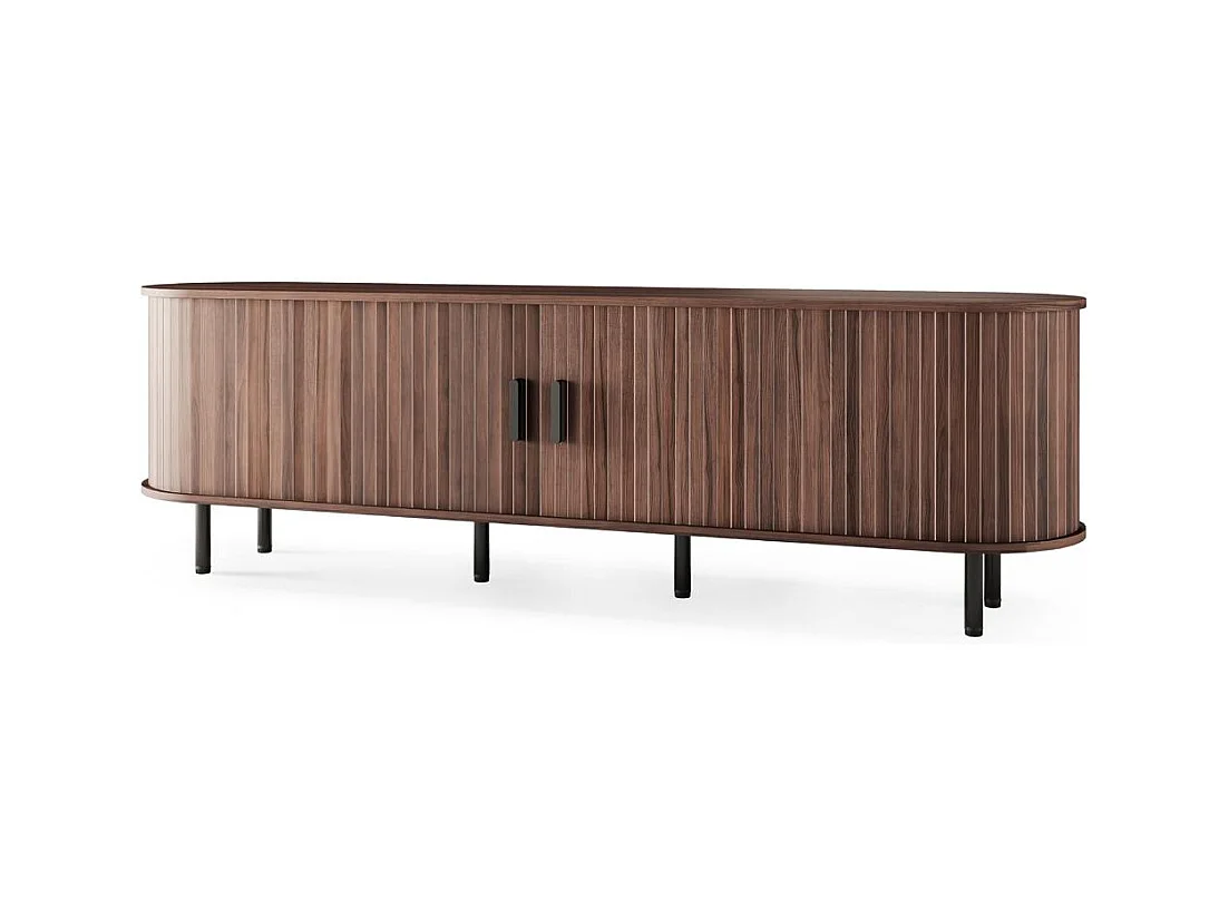 TV-Schrank 55x180x45 cm, dunkle Walnuss, Epique