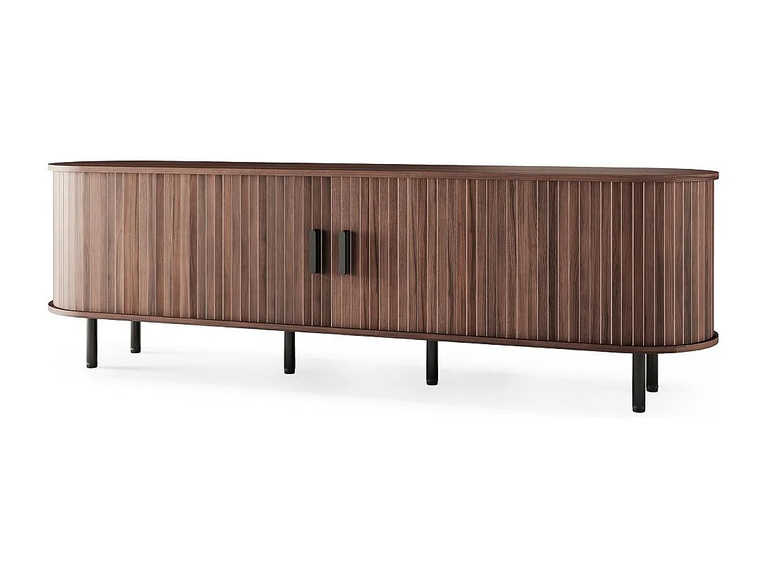 Tv-kast 55x180x45 cm donker walnoot Epique
