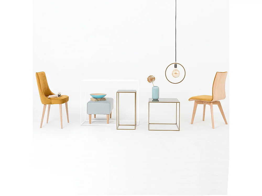 Console 100x35x75 cm blanc tensio métal