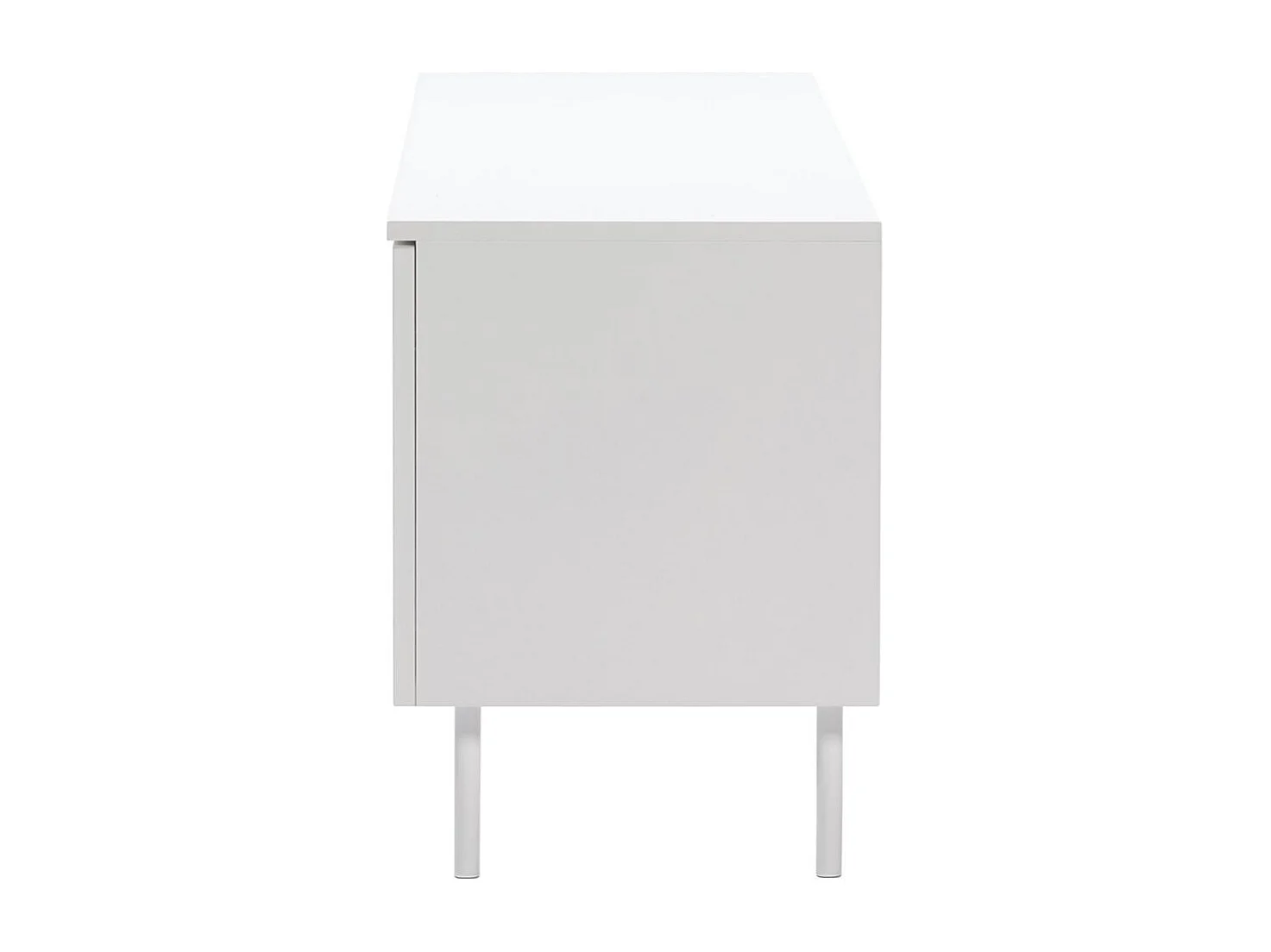 Meuble TV 161x40x55,5 cm blanc Asthetic