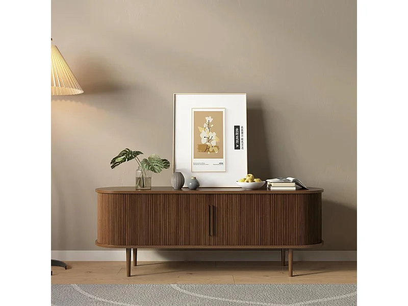 TV-Schrank 58x160x40 cm Walnuss Ora