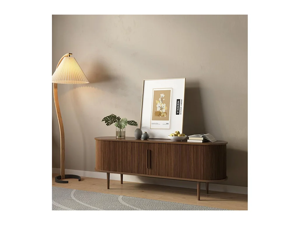 TV-Schrank 58x160x40 cm Walnuss Ora