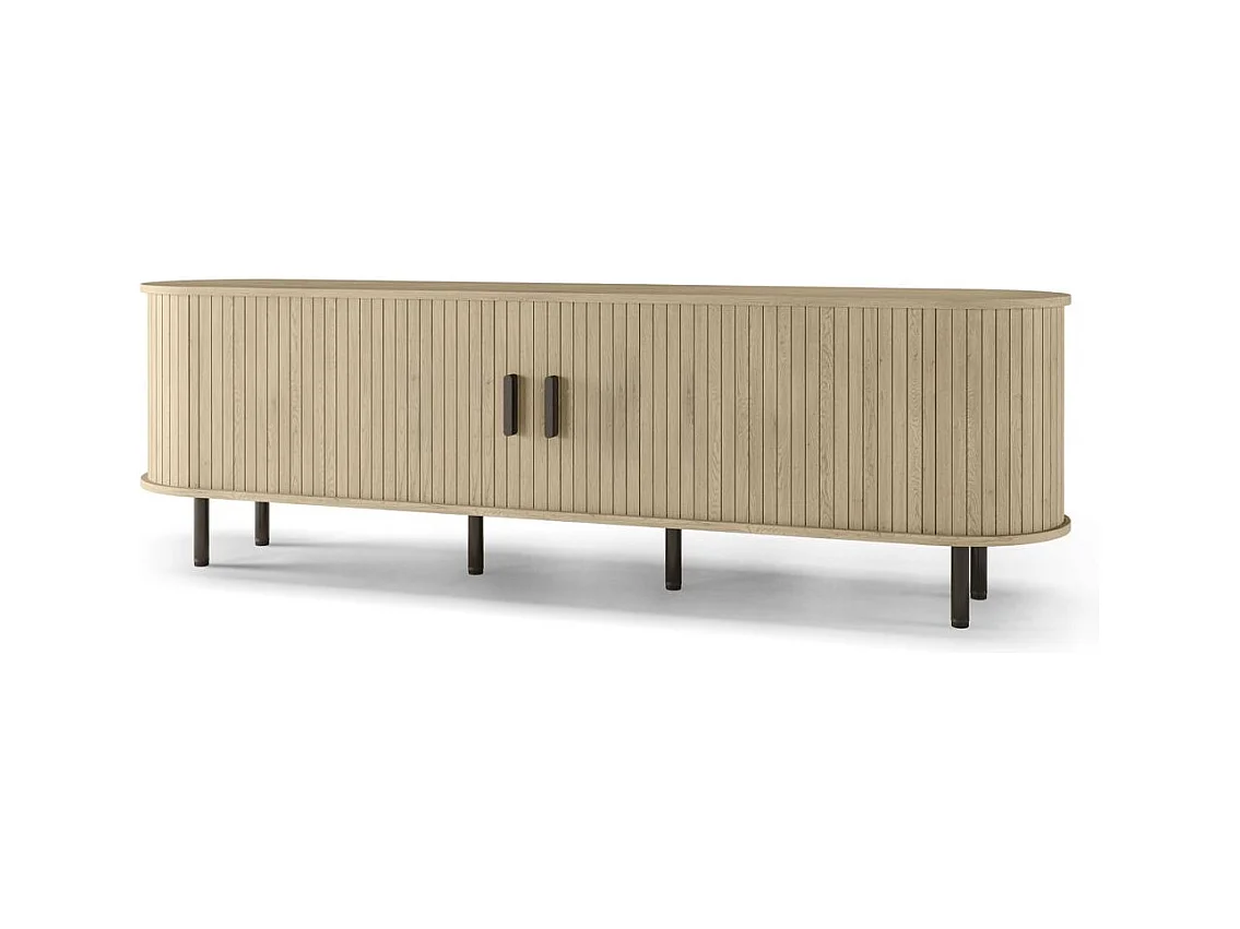 TV-Schrank 55x180x45 cm, Eiche hell, Epique