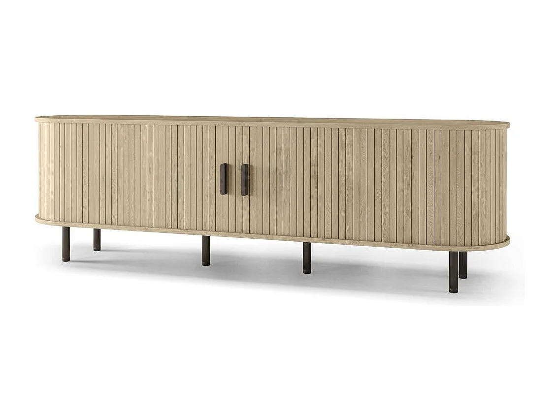 Tv-kast 55x180x45 cm licht eiken epique