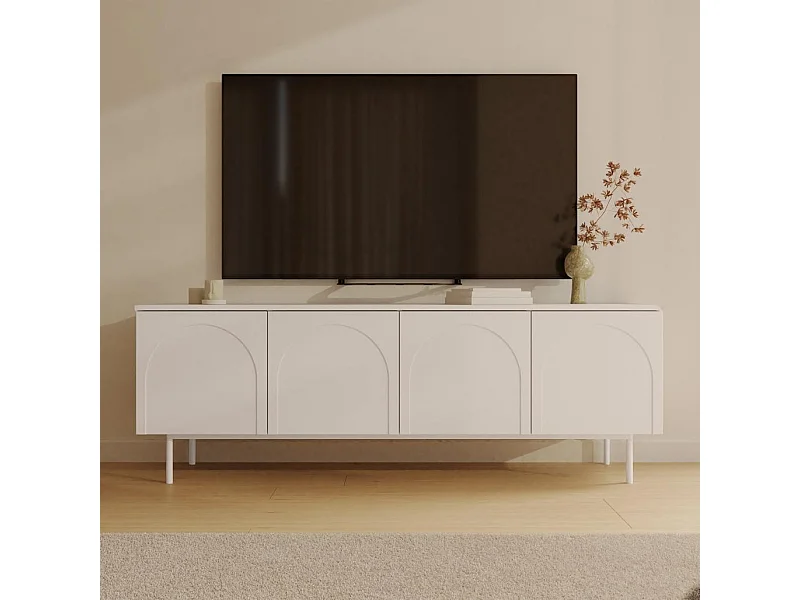 TV-Schrank 161x40x55,5 cm, Kaschmir, ästhetisch