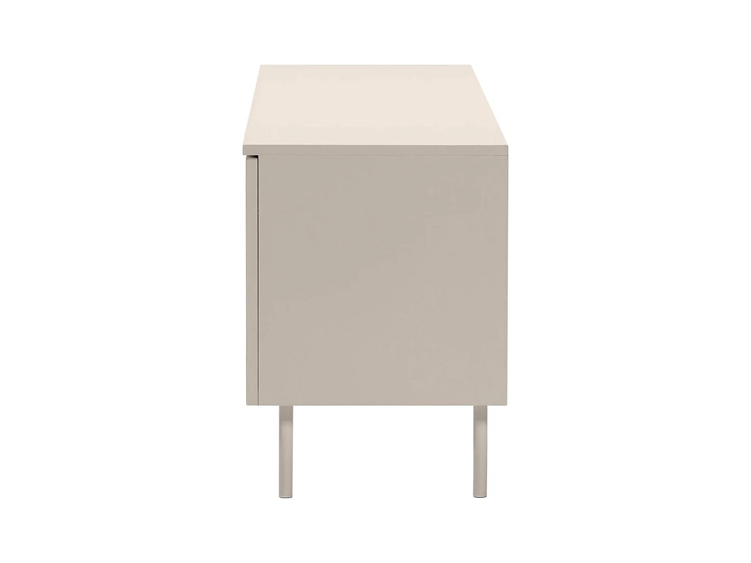 Meuble TV 161x40x55,5 cm esthétique cachemire