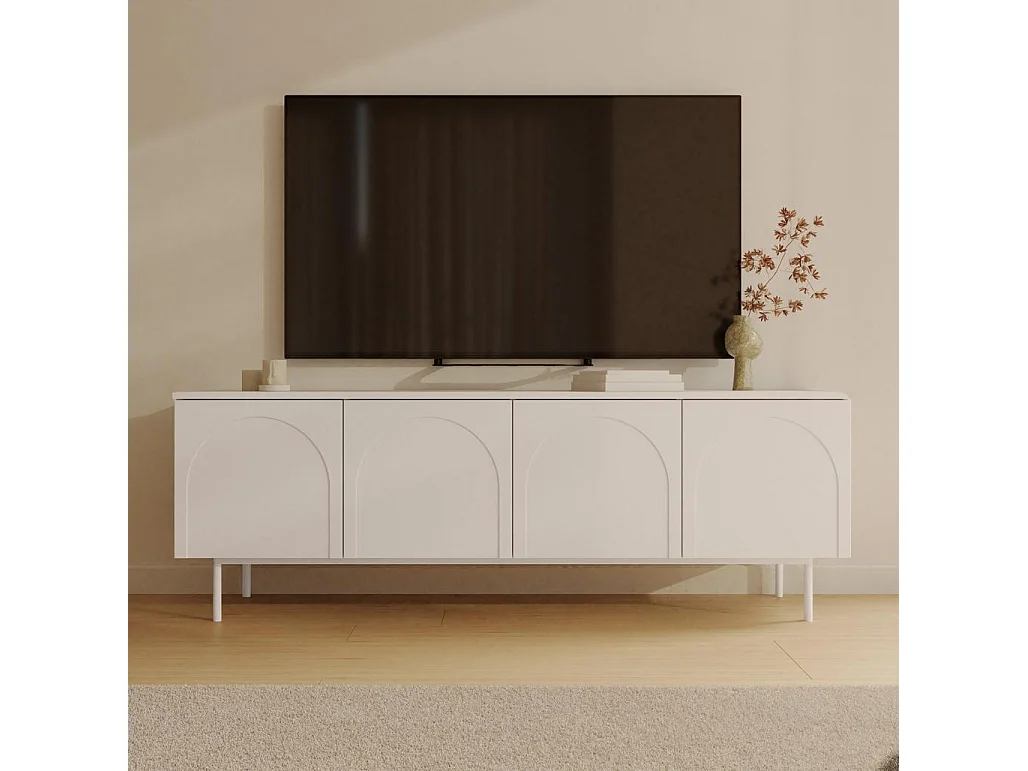 Mobile TV 161x40x55,5 cm estetica cashmere