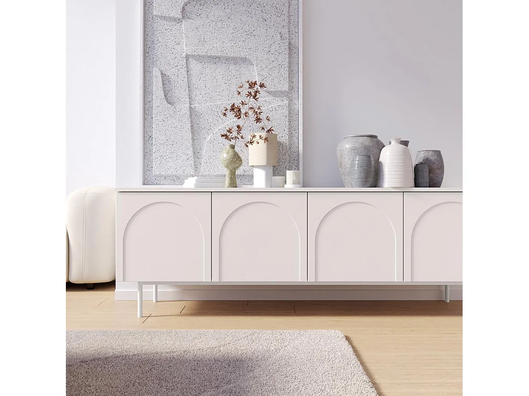 Mobile TV 161x40x55,5 cm estetica cashmere