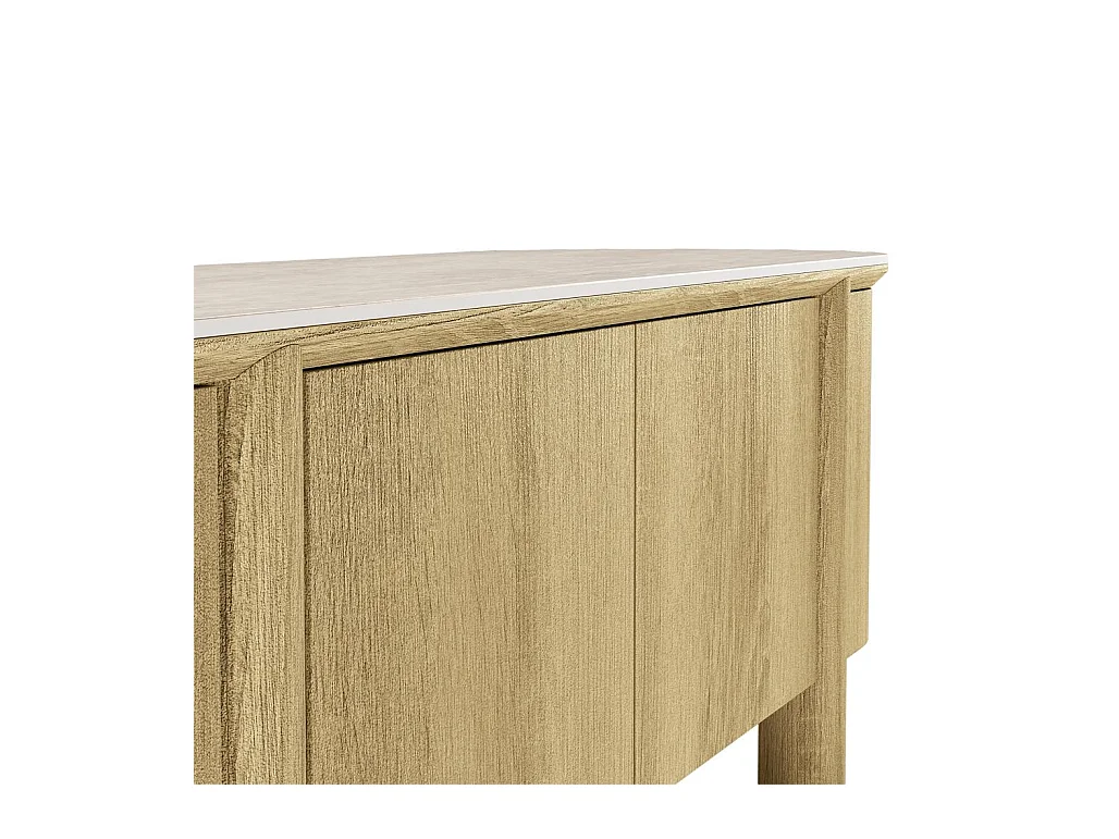 TV-Schrank 55,5x200x48 cm Eiche Cecile