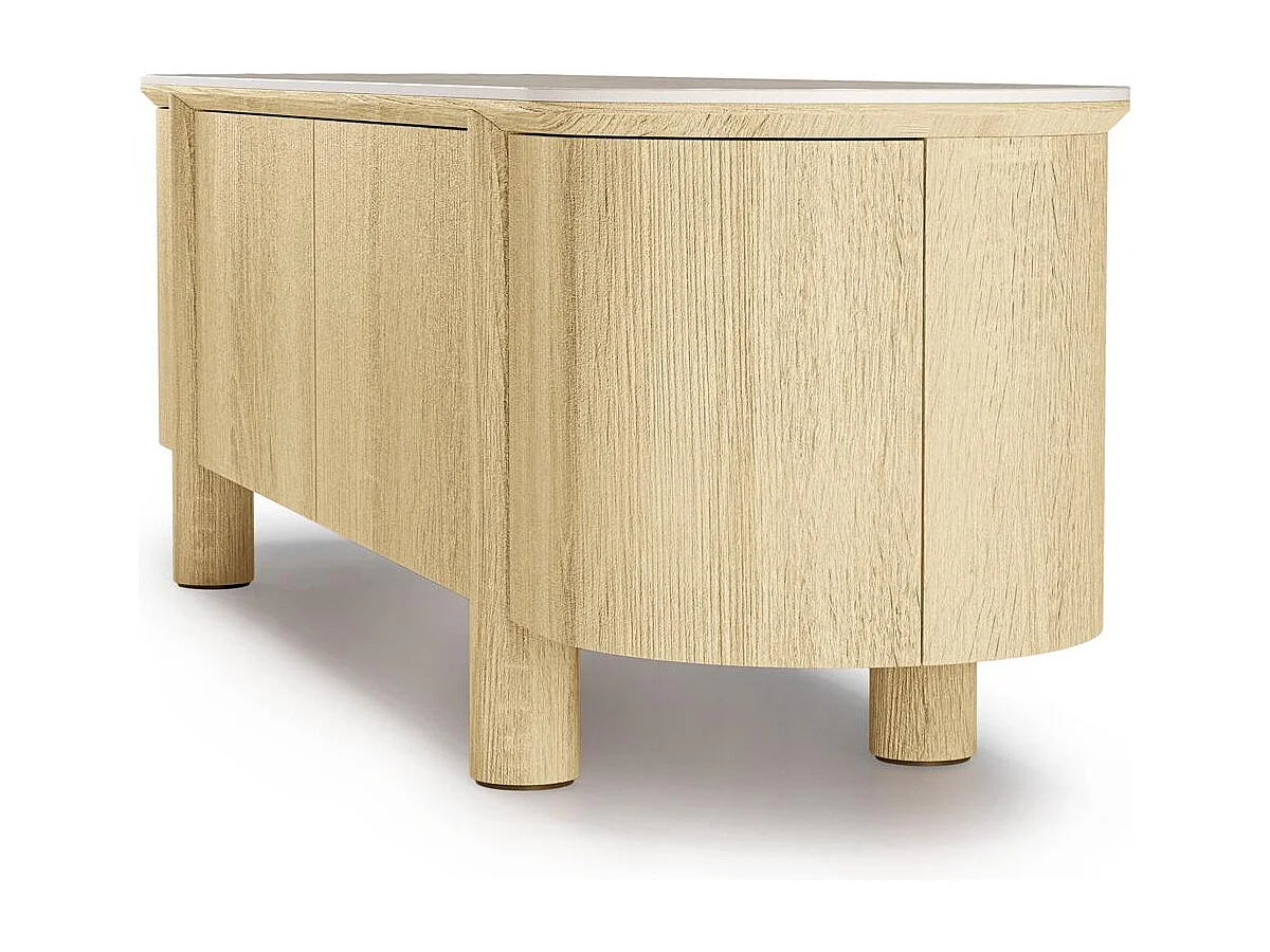 TV-Schrank 55,5x200x48 cm Eiche Cecile