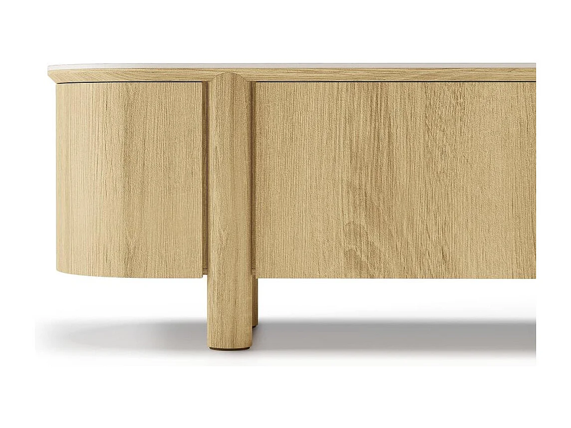 TV-Schrank 55,5x200x48 cm Eiche Cecile