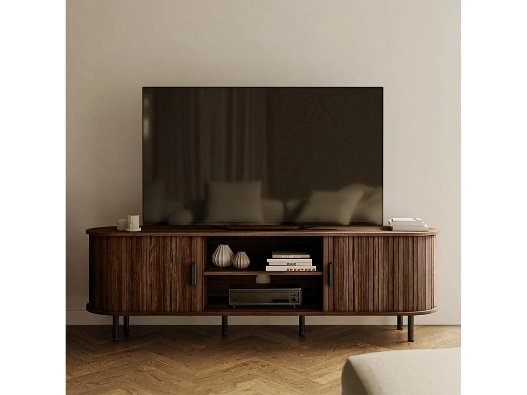 TV-kast 55x180x40 cm walnoot EPIQUE
