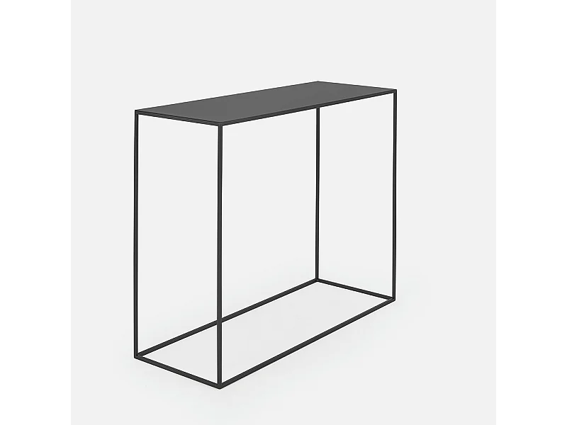 Consola 100x35x75 cm negra Tensio