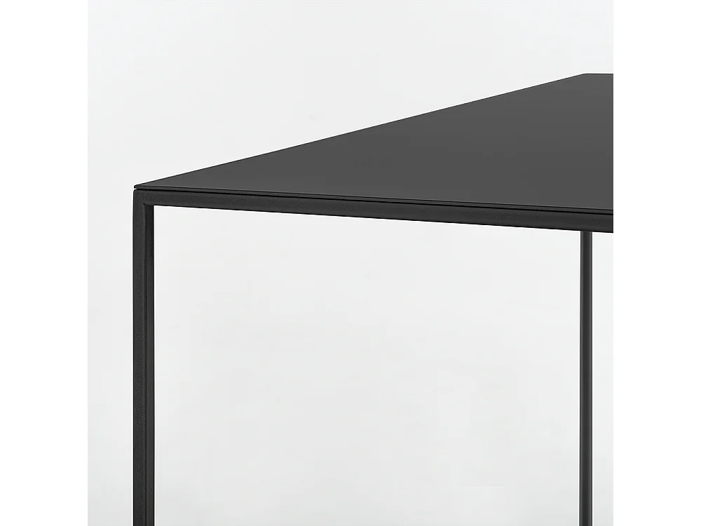 Consolle 100x35x75 cm nero Tensio