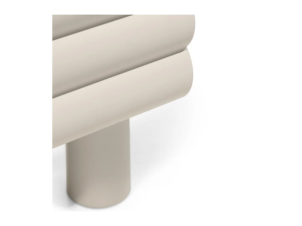 Meuble TV 53,1x154,7x42,3 cm beige LUEL