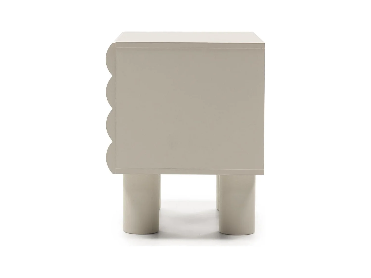 Meuble TV 53,1x154,7x42,3 cm beige LUEL