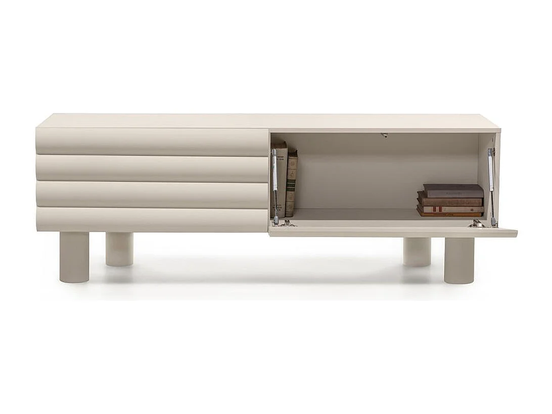 Mobile TV 53,1x154,7x42,3 cm beige LUEL