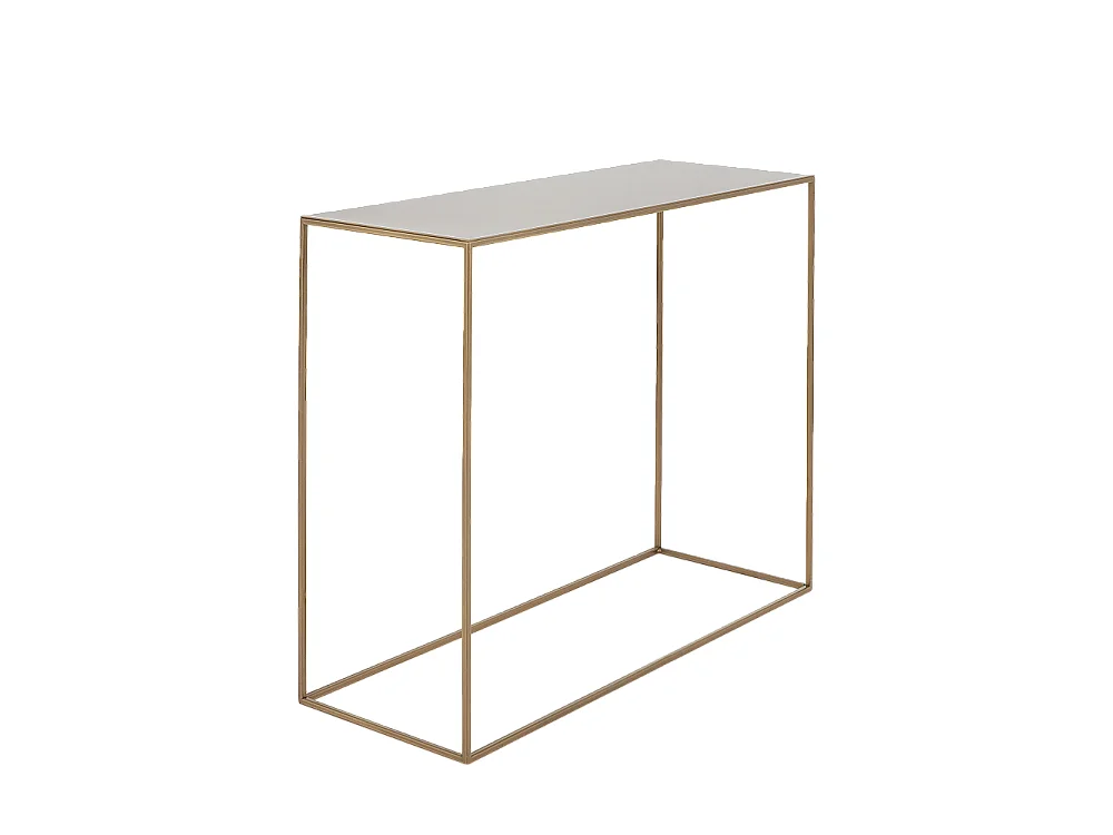 Consoletafel 100x35x75 cm goud tensio metaal