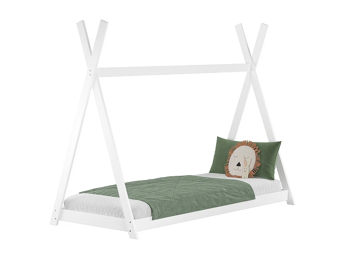 Tipi 2,07x1,06x1,63 m Buk Biały leo bb