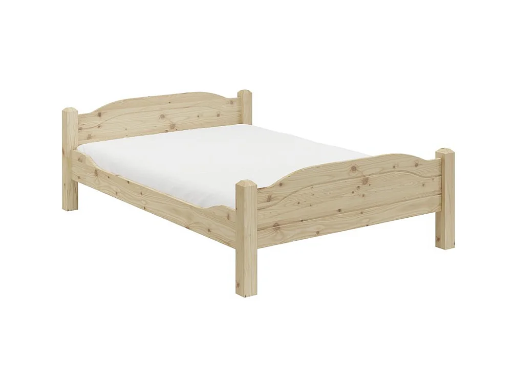 Łóżko 2,12x1x0,68 m sosnowe LIVA 90