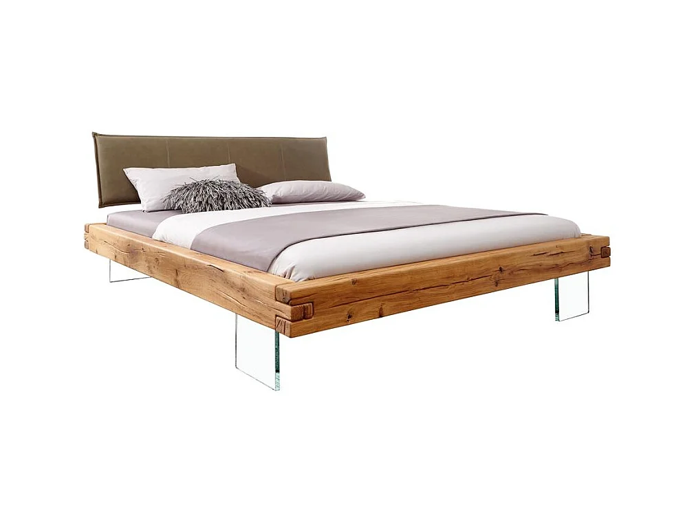 Bed 160x200 cm eiken Alioth BE-0575