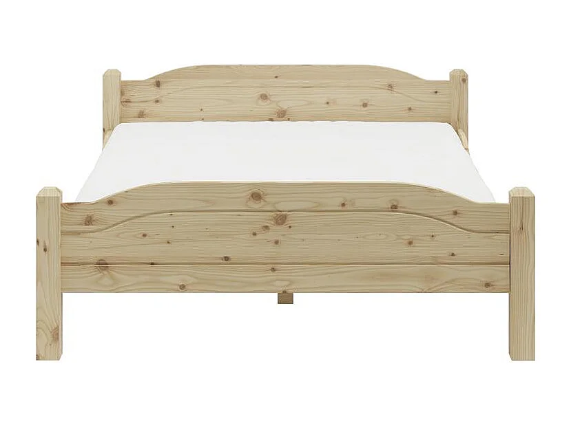 Bett 212x190x68 cm lackierte Kiefer LIVA 180