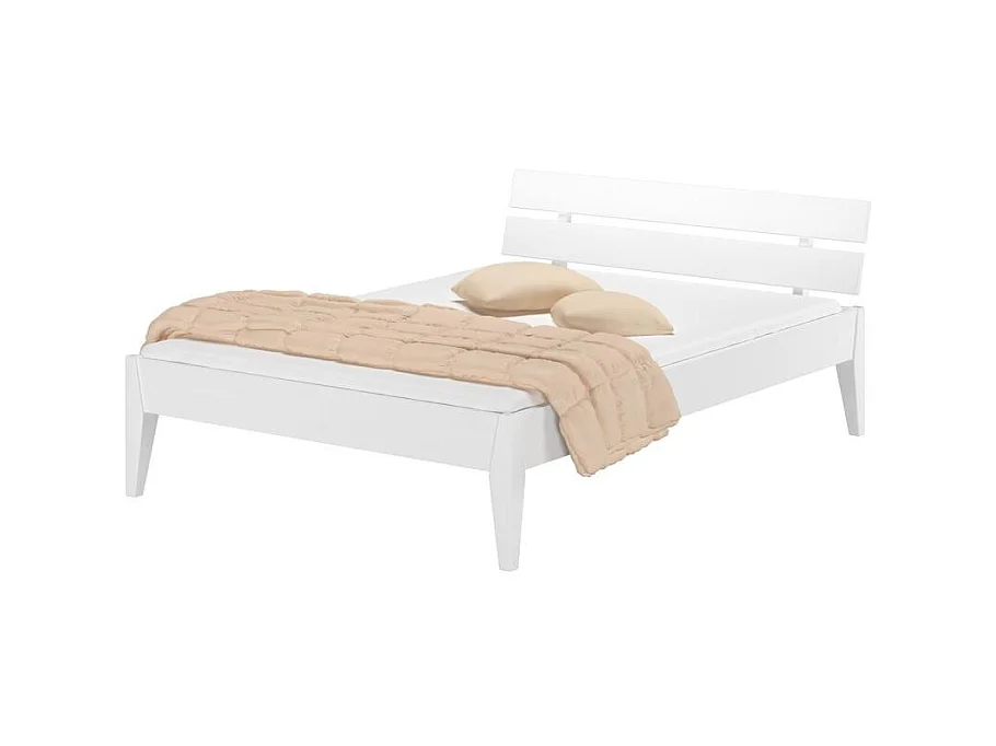 Lit 160x200 cm blanc Torino SB