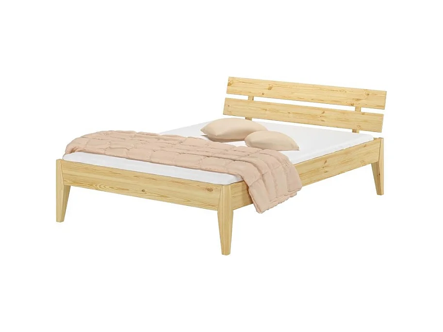 Cama 140x200 cm pinho lacado Torino Sl