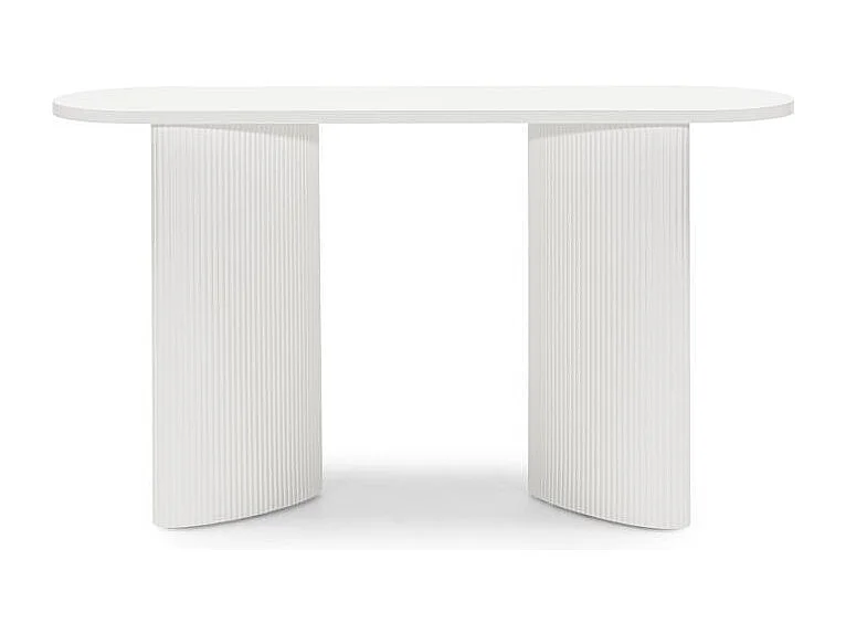 Bureau 140x40x80 cm blanc alrequin