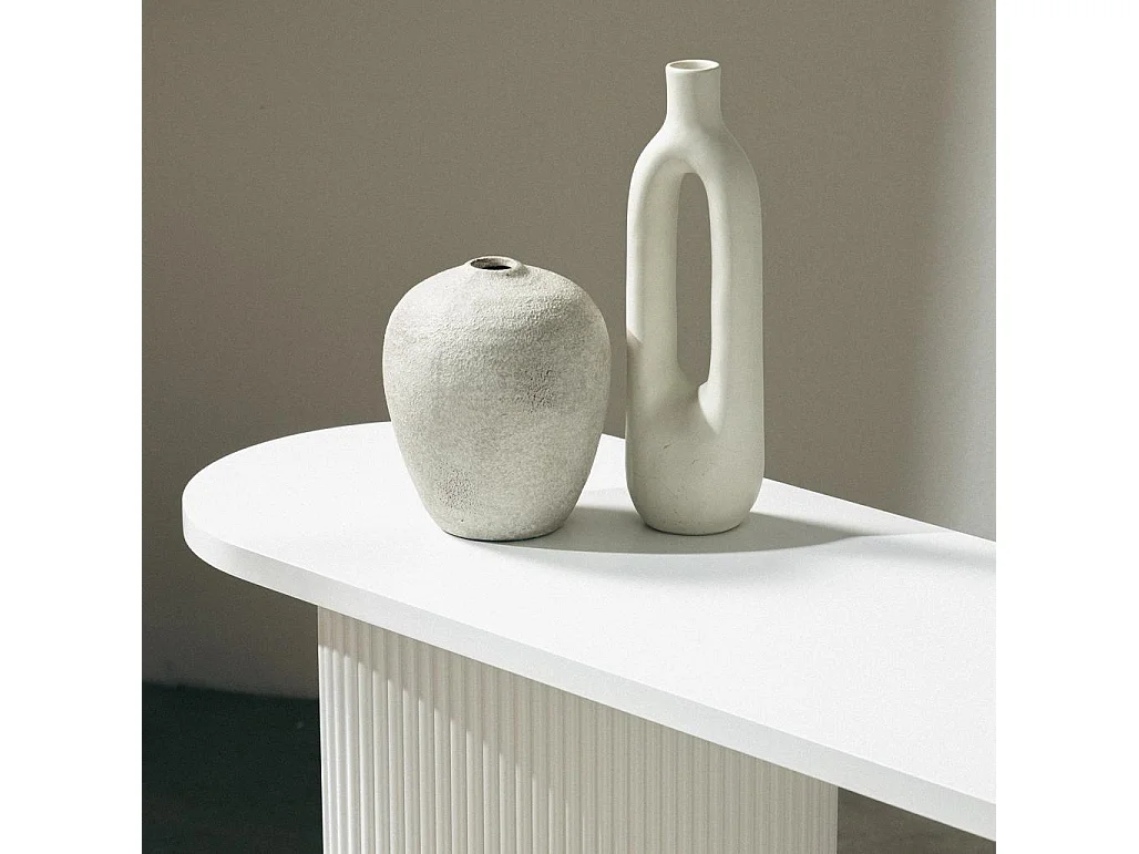 Bureau 140x40x80 cm blanc alrequin