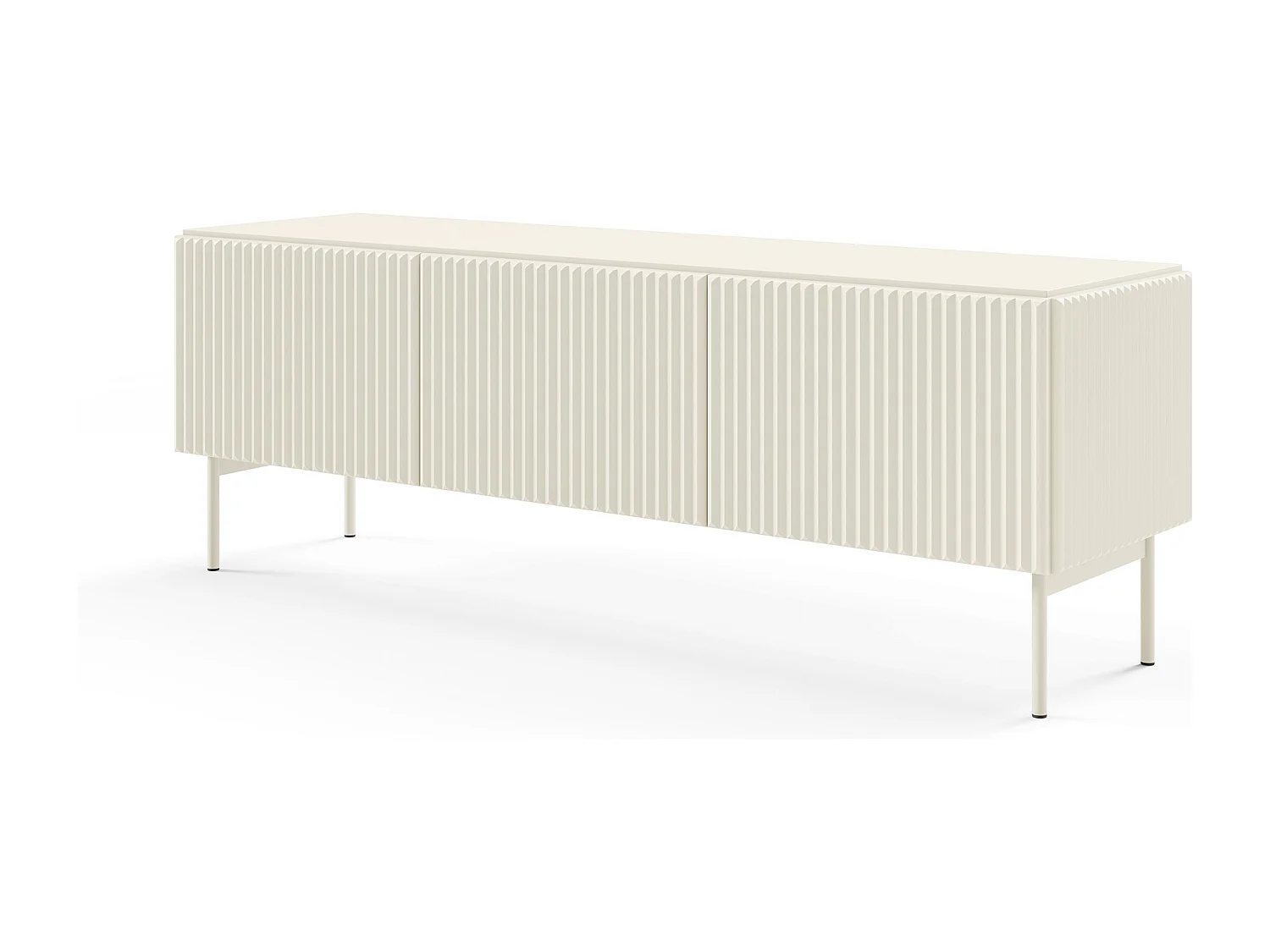 Mobile tv piccolo con anta a ribalta e 3 vani interni cashmere PTVLK28